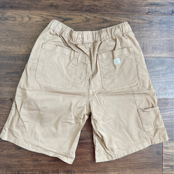 Zara Boys Casual Shorts tan chino size 13 - 14 elastic waist dressy - Picture 2 of 3